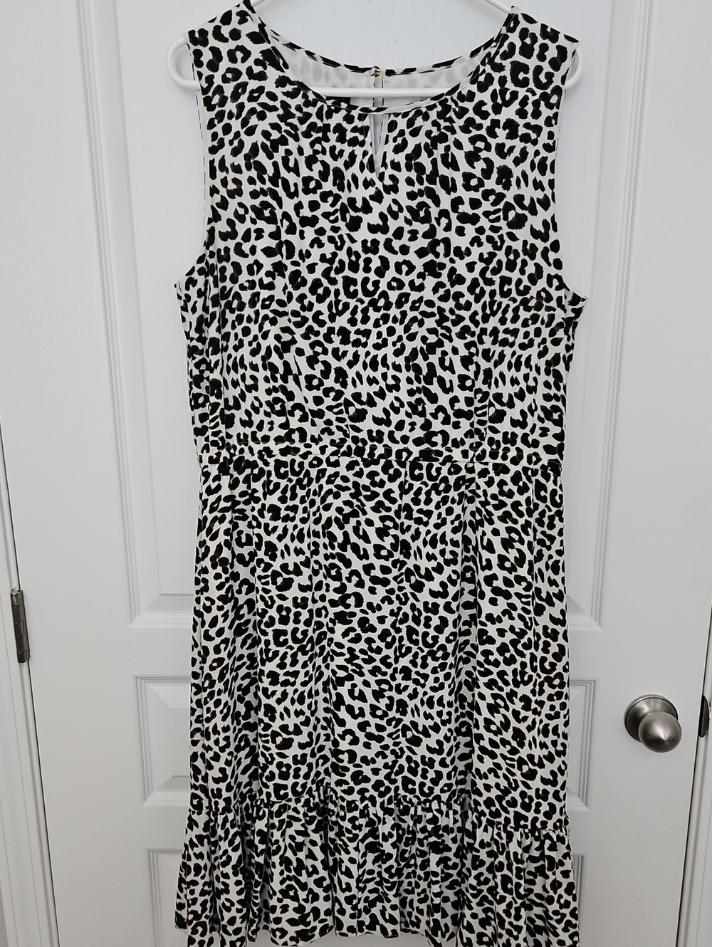 Talbots Print Sleeveless Dress, 16Petite